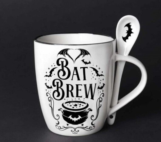 Cana cu lingura Bat Brew 13.5 cm